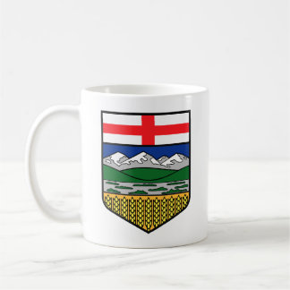 Large Alberta Flag Crest Mug