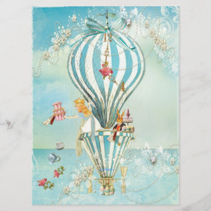 Large Alice In Wonderland Party Invitations