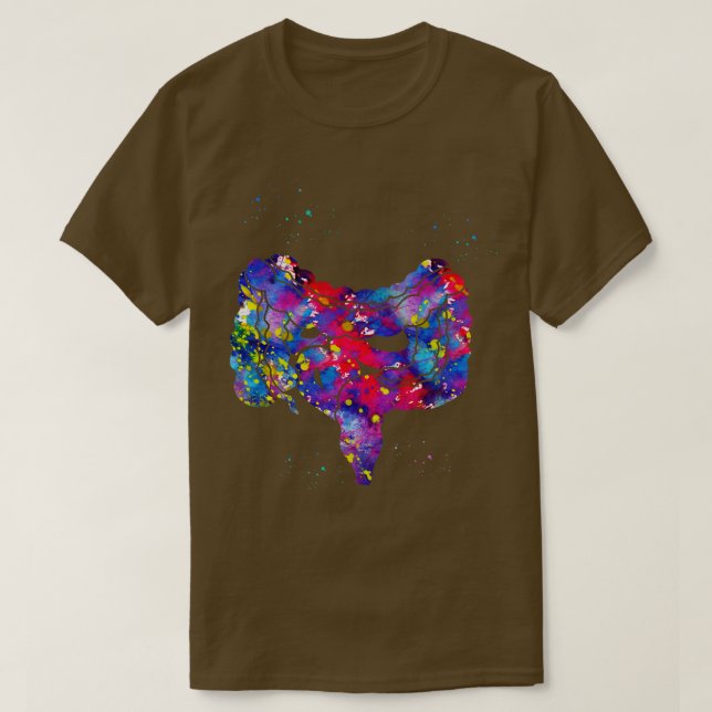 Large and Small Intestine 1 T-Shirt (Design Front)