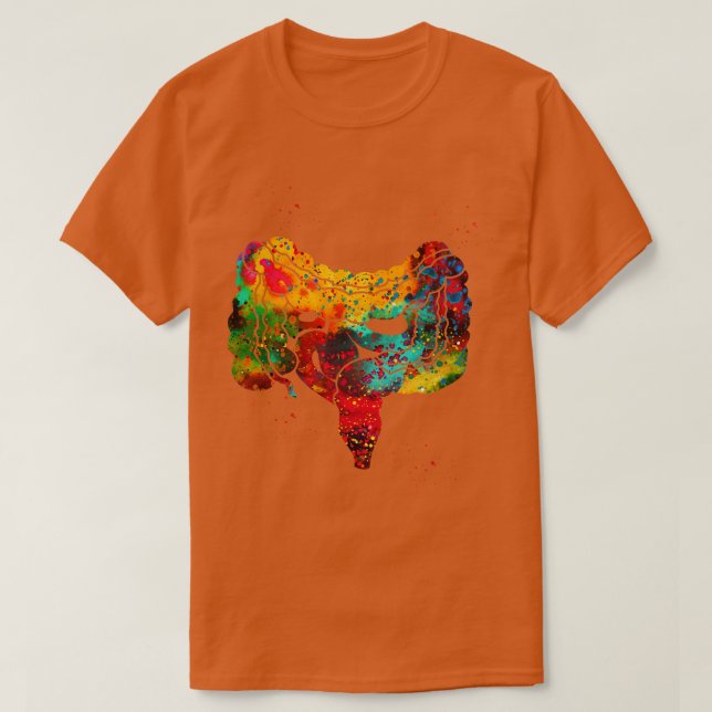 Large and Small Intestine T-Shirt (Design Front)