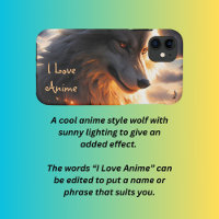 Large anime wolf
