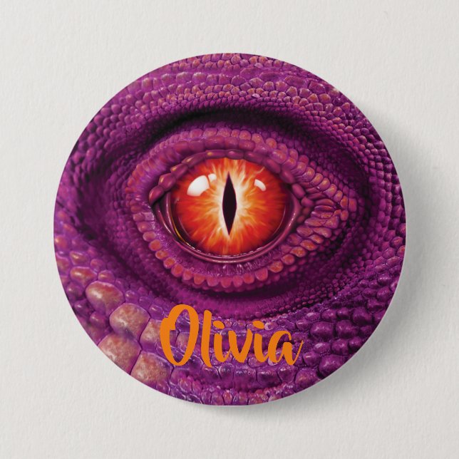 Large Badge with monogram Dragon's Eye (Front)