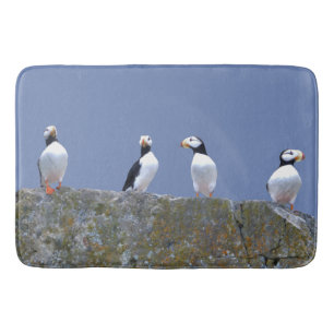 Large Bath Mat w/ puffins