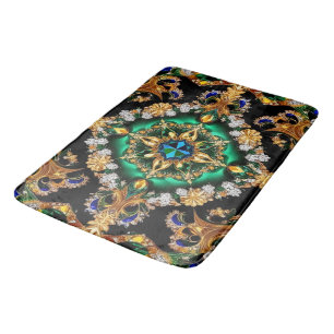 Large bath mat with Brazilian Colours