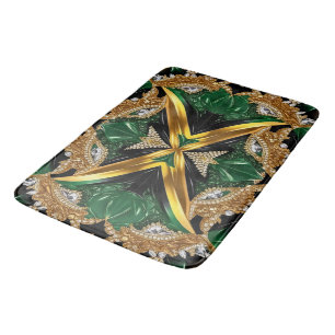 Large bath mat with Jamaica Colours
