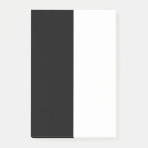 Large Black And White Middle Post-it Notes