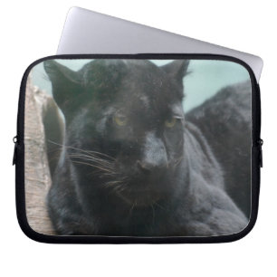 Large Black Panther Laptop Sleeve