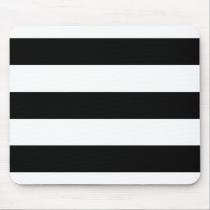 large black stripes mouse mat