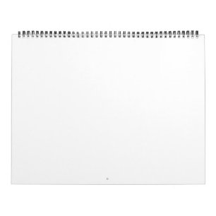 large blank calendar 2025