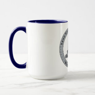 Large Blue Babe Mug