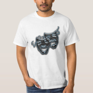 Large Blue Neon Masks T-shirts