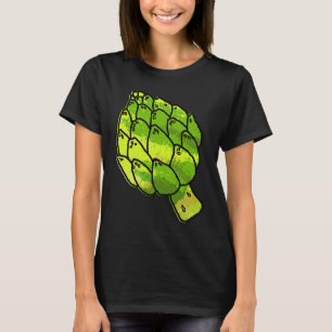 Large Botanical Artichokes  Vegetarian T-Shirt