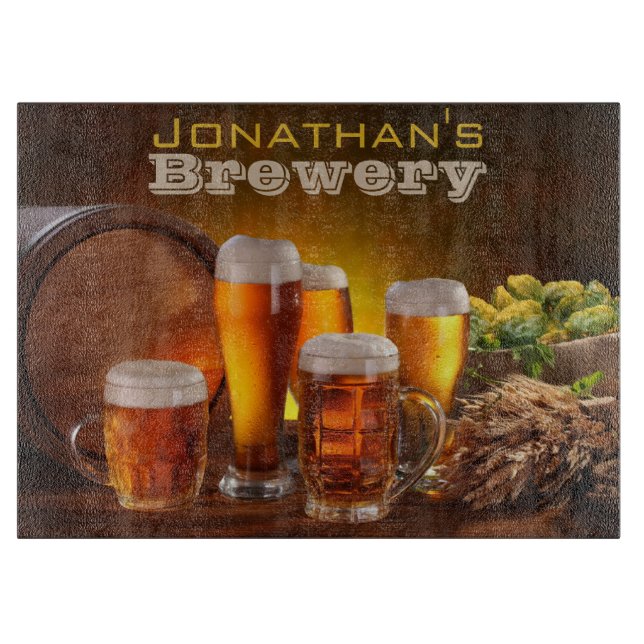Large Brewery Cutting Board (Front)