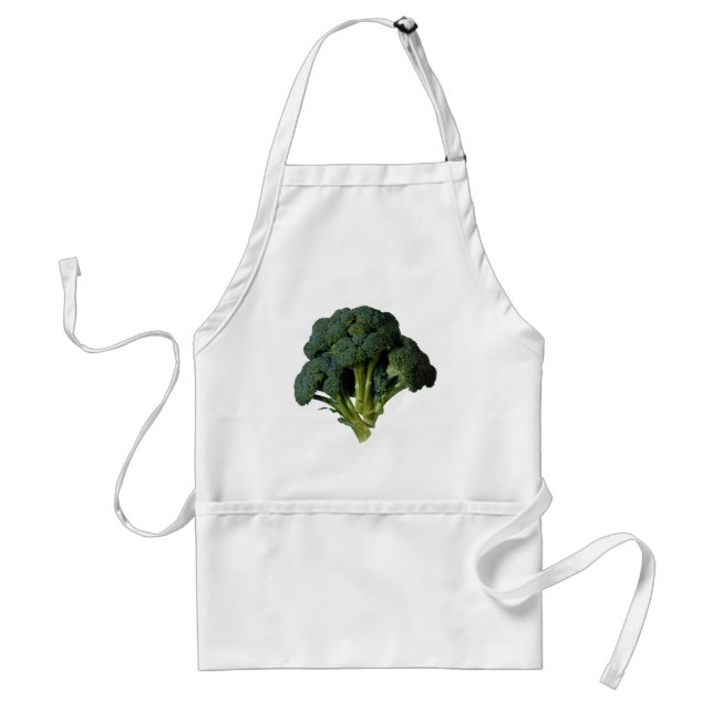 Large Broccoli Standard Apron (Front)