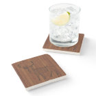 Large Buck carved wood Effect