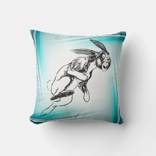 Large Bunny Jack Rabbit Cushion