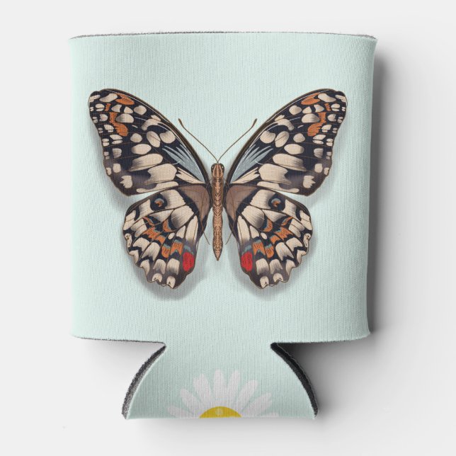 Large Butterfly Can Cooler (Front)