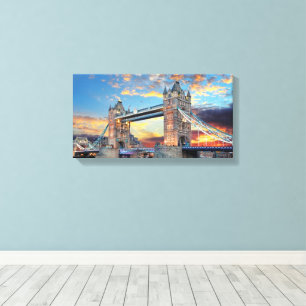 Large Canvas Print - London Tower Bridge