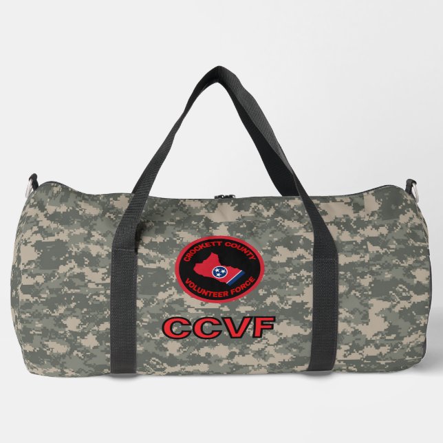 Large CCVF UCP Pattern Duffle Bag (Front)
