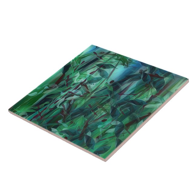 Large ceramic accent tile (Side)