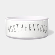 Large Ceramic Dog Bowl