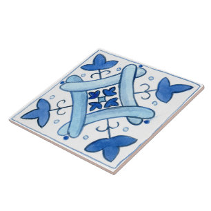 Large ceramic tile Sicily-inspired “Napola”