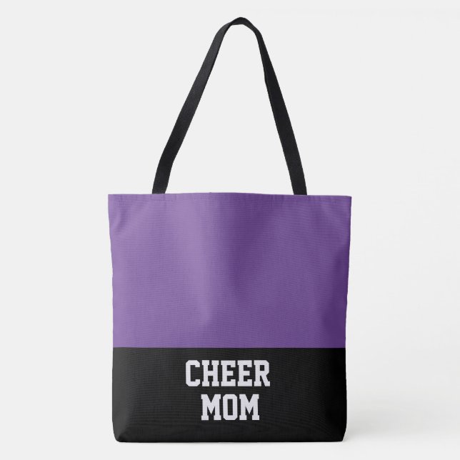 Large Cheer Mum Tote Bag (Front)