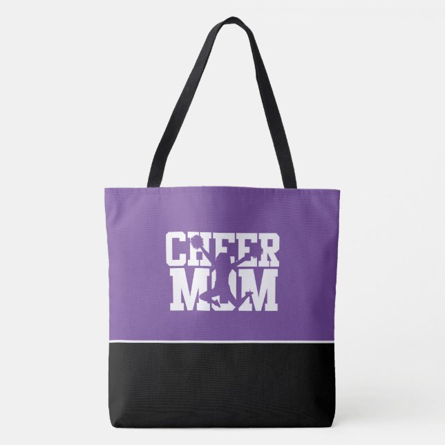 Large Cheer Mum Tote Bag (Front)