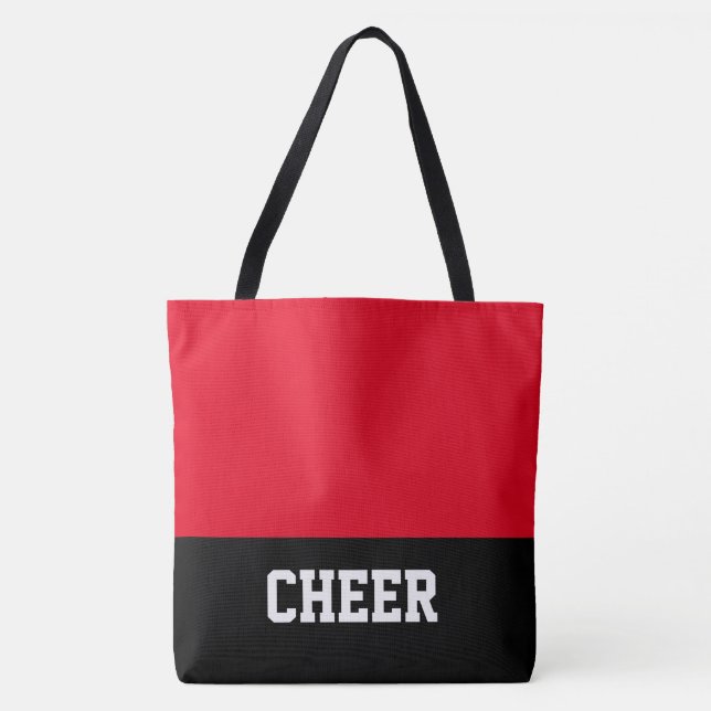 Large Cheer Tote Bag (Front)