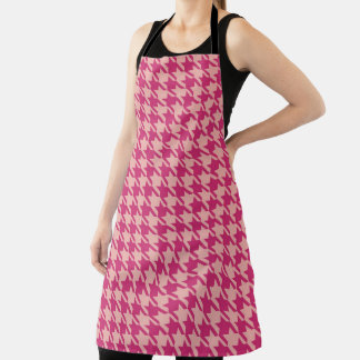 Large Chequered Apron