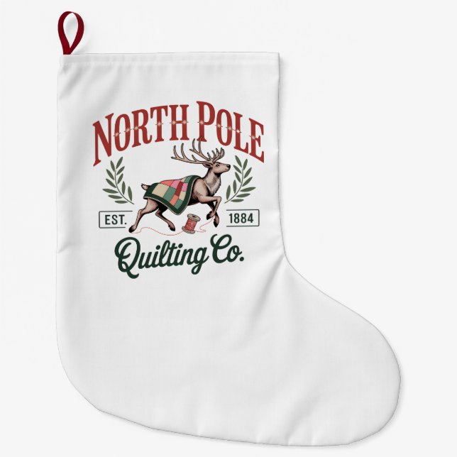   LARGE CHRISTMAS STOCKING (Front)