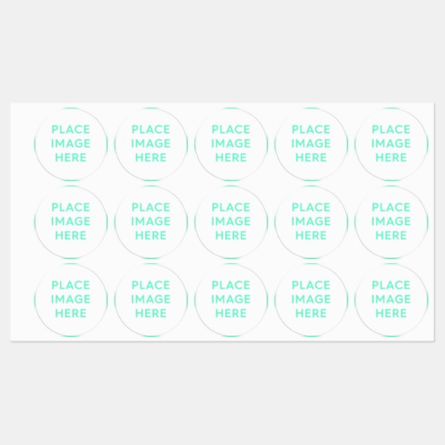 Large Circle Adhesive / Waterproof Label (Sheet)