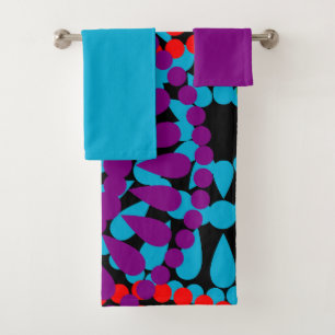 Large Circles  Bath Towel Set