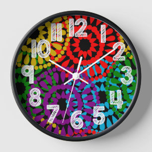 Large Circles  Clock