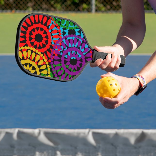 Large Circles  Pickleball Paddle (Insitu)