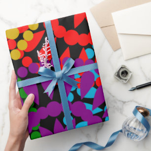 Large Circles  Wrapping Paper