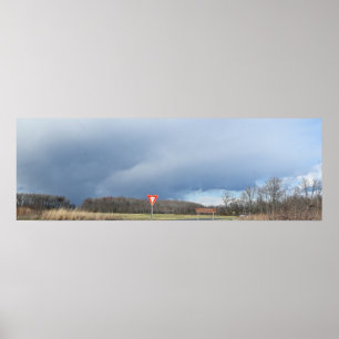 Large Cloud over Refuge Poster