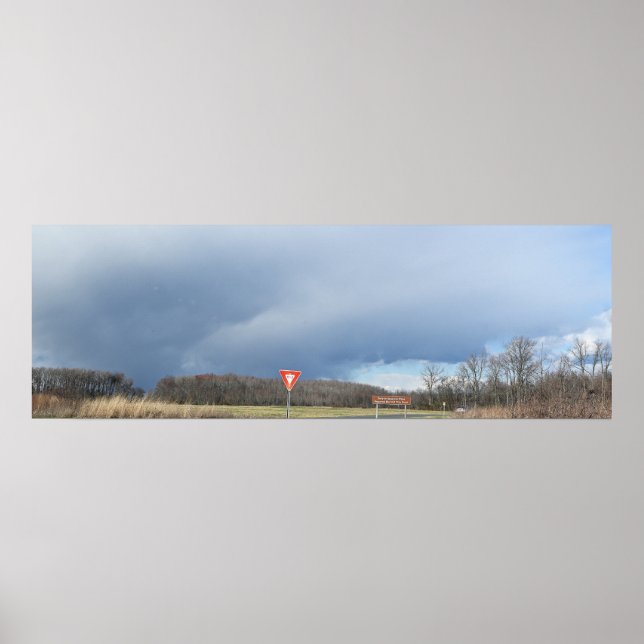 Large Cloud over Refuge Poster (Front)