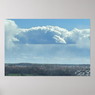 Large Cloud Poster