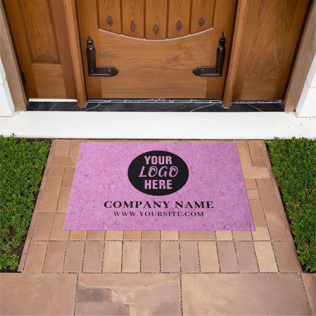 Large Company Logo Business  Doormat (Outdoor)
