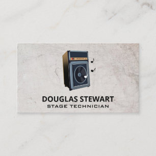 Large Concert Speakers Business Card