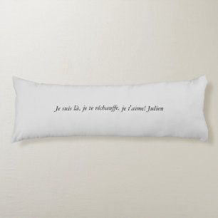 Large cushion personnalisable two sides