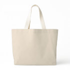 Large Custom Cotton Tote Bag with Logo No Minimum