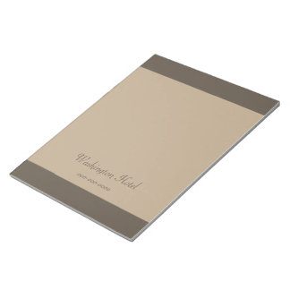 Large Custom Desk Notepad 