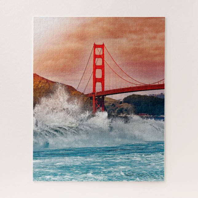 Large Custom Personalized Photo Jigsaw Puzzle (Vertical)