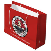 Large Custom Shopping Bag with Company Logo