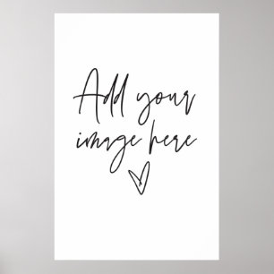 Large Custom Sign Wedding Event Photo Poster G400