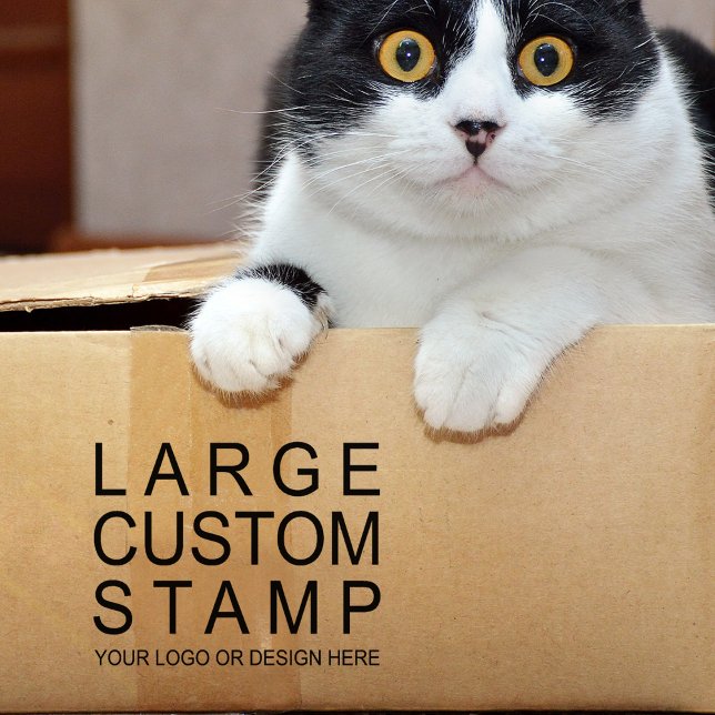 Large Custom Stamp,Make Your Own Professional Logo Rubber Stamp (Creator Uploaded)