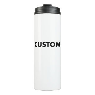 Large Custom Thermal Tumbler Blank Template - 16oz