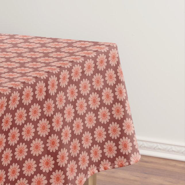 Large Ditsy in Reds Tablecloth (In Situ)